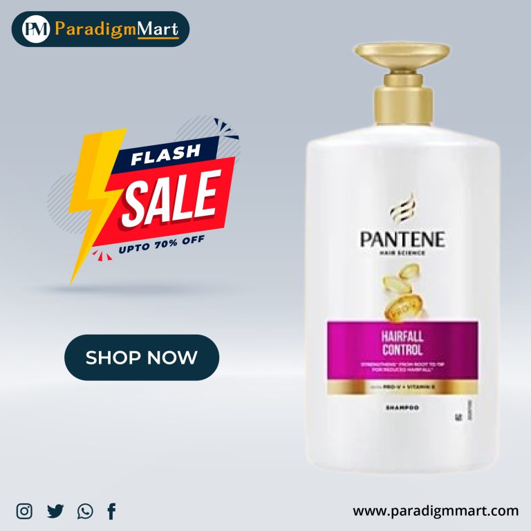 1 Litre Pantene Hair Science Hairfall Control Shampoo - With Pro-V & Vitamin B,