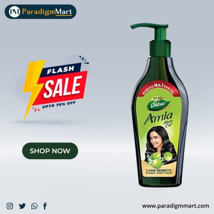 Dabur Amla Hair Oil - For Stronger, Longer & Thicker Hair, Rich In Vitamin C, 550 ml
