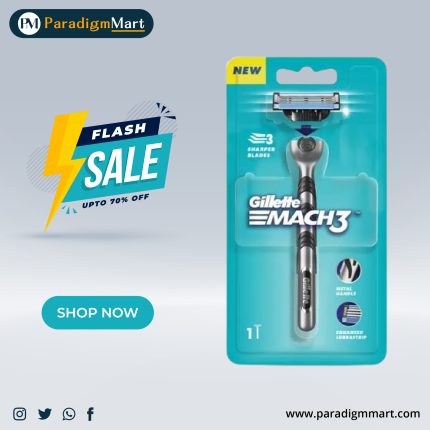 Gillette Mac 3 sharp blade in razor