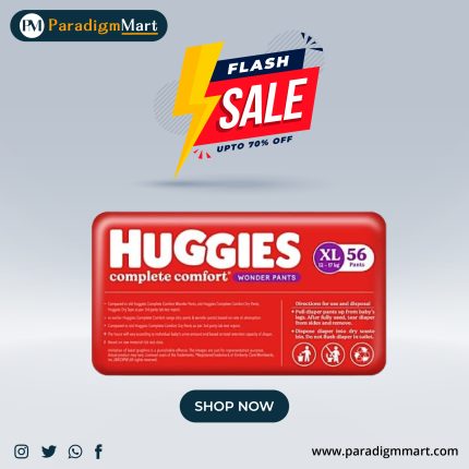 Huggies Diaper Pant (L64,M-76,S-86,XL-56)