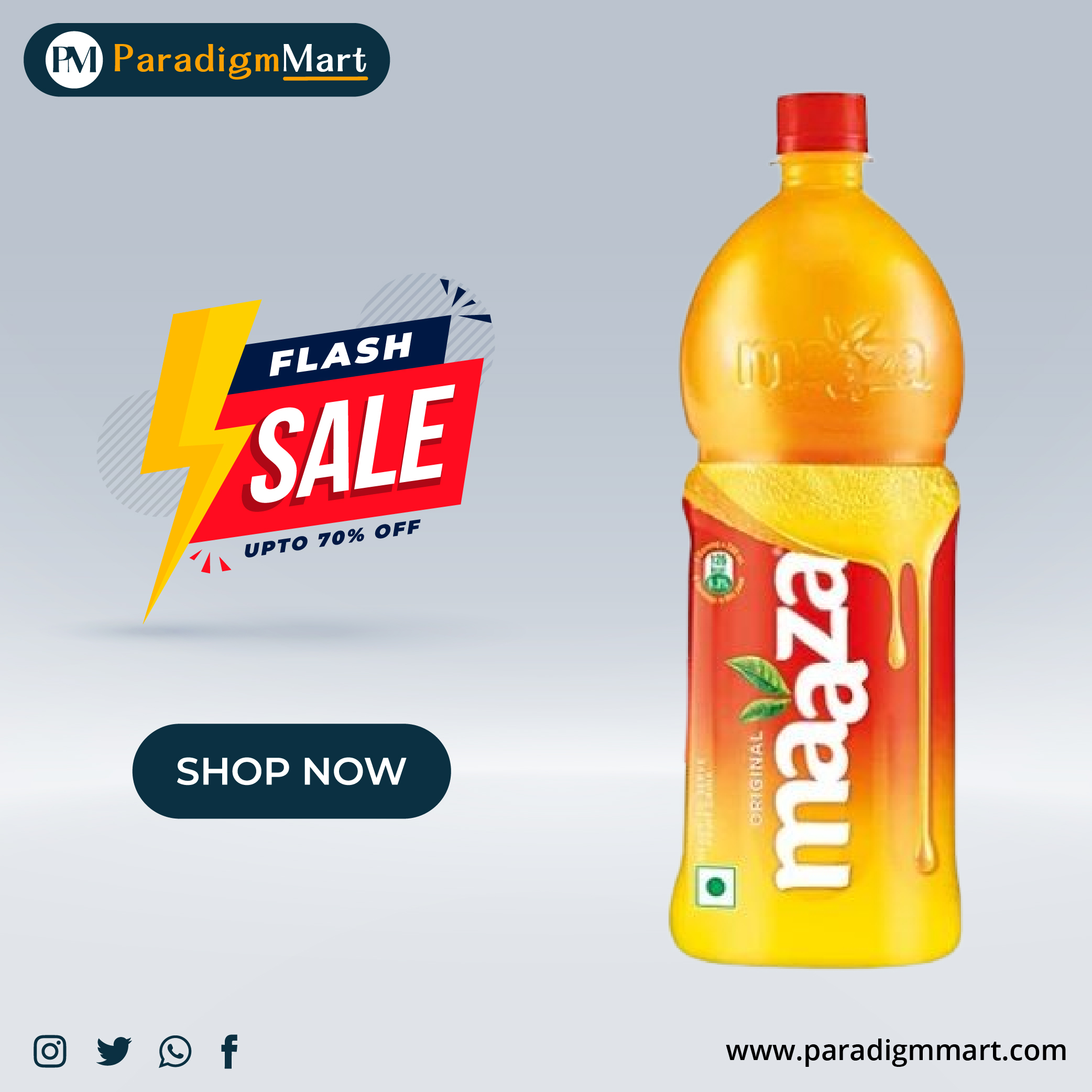 Maaza Mango Fruit Drink, 1.2 L PET Bottle-01 Maaza Mango Fruit Drink, 1.2 L PET Bottle