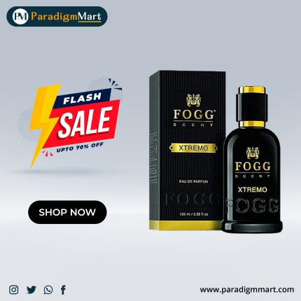100 ml Fogg Xtremo Scent Eau De Parfum - Men’s Perfume, Long-lasting Fresh & Soothing Fragrance.