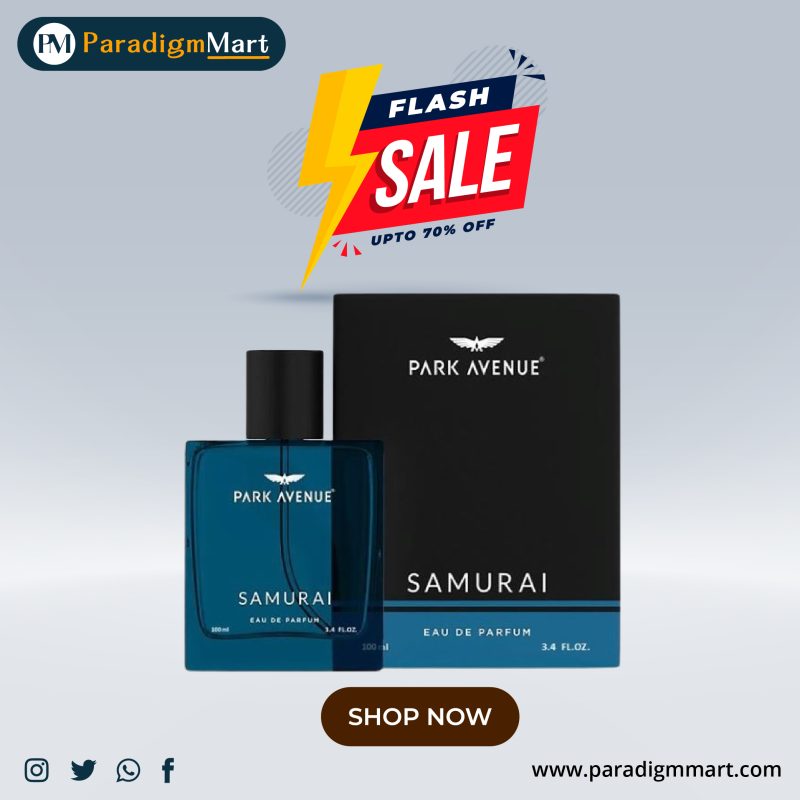 100 ml Park Avenue Men Luxury Long Lasting Samurai Eau De Parfum
