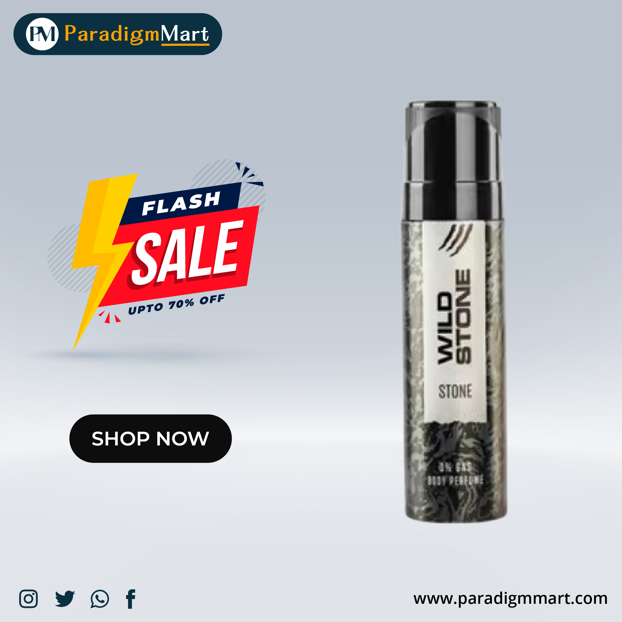 120 ml Wild Stone Stone Body Perfume-01 120 ml Wild Stone Stone Body Perfume