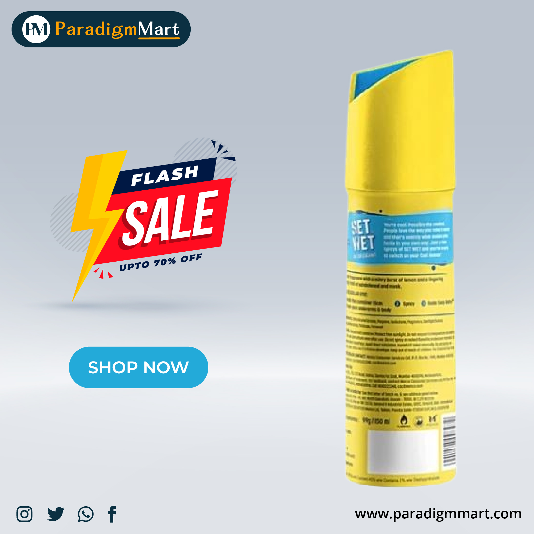 150 ml Set Wet Cool Avatar Deodorant & Body Spray Perfume for Men.